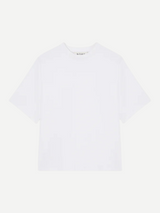 Rohe-Oversized Cotton T-Shirt - Optic White-Shirts-Boboli-Vancouver-Canada