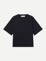 Rohe-Oversized Cotton T-Shirt - Black-Shirts-Boboli-Vancouver-Canada