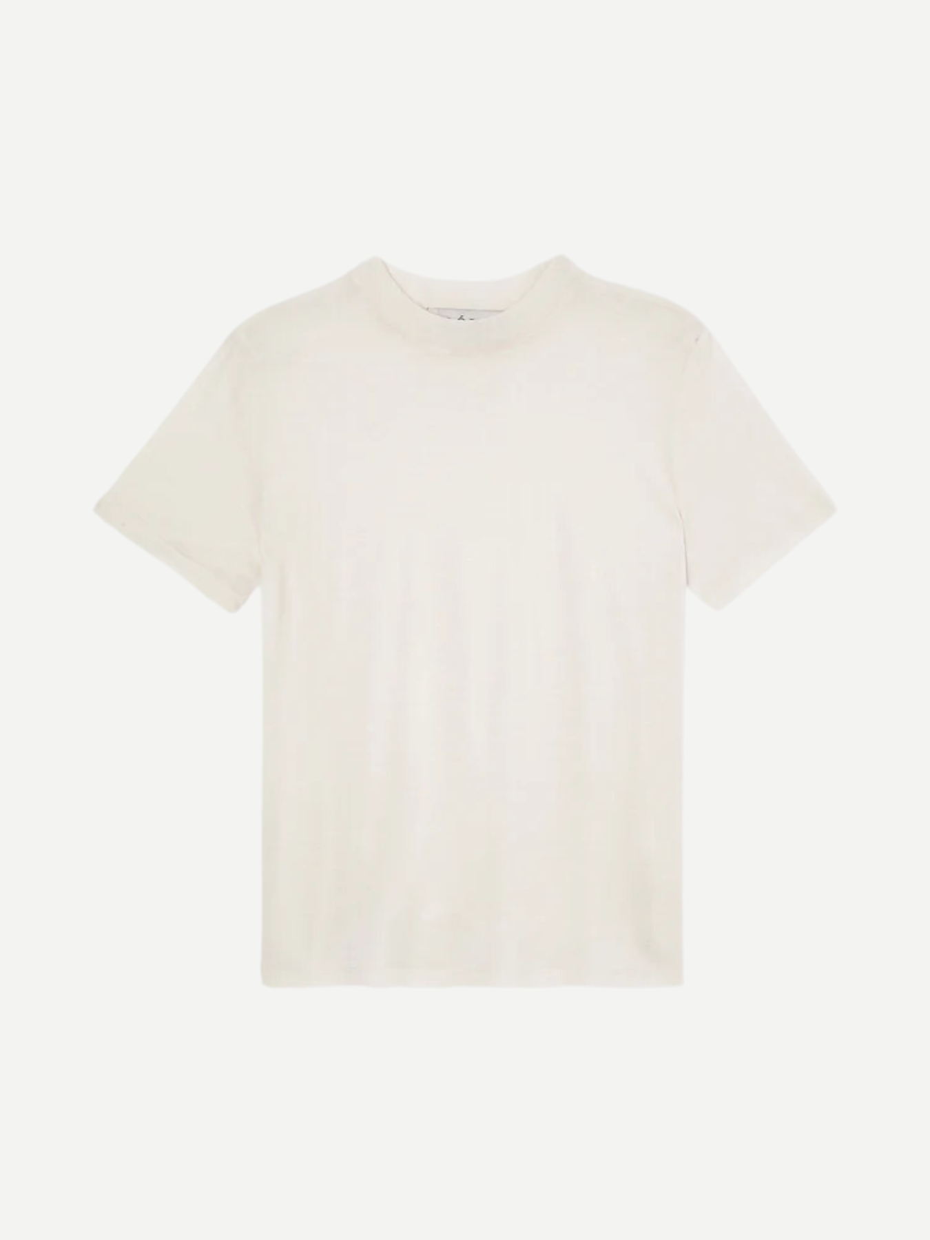 Rohe-Relaxed Wool T-Shirt - Cream-Shirts-Boboli-Vancouver-Canada