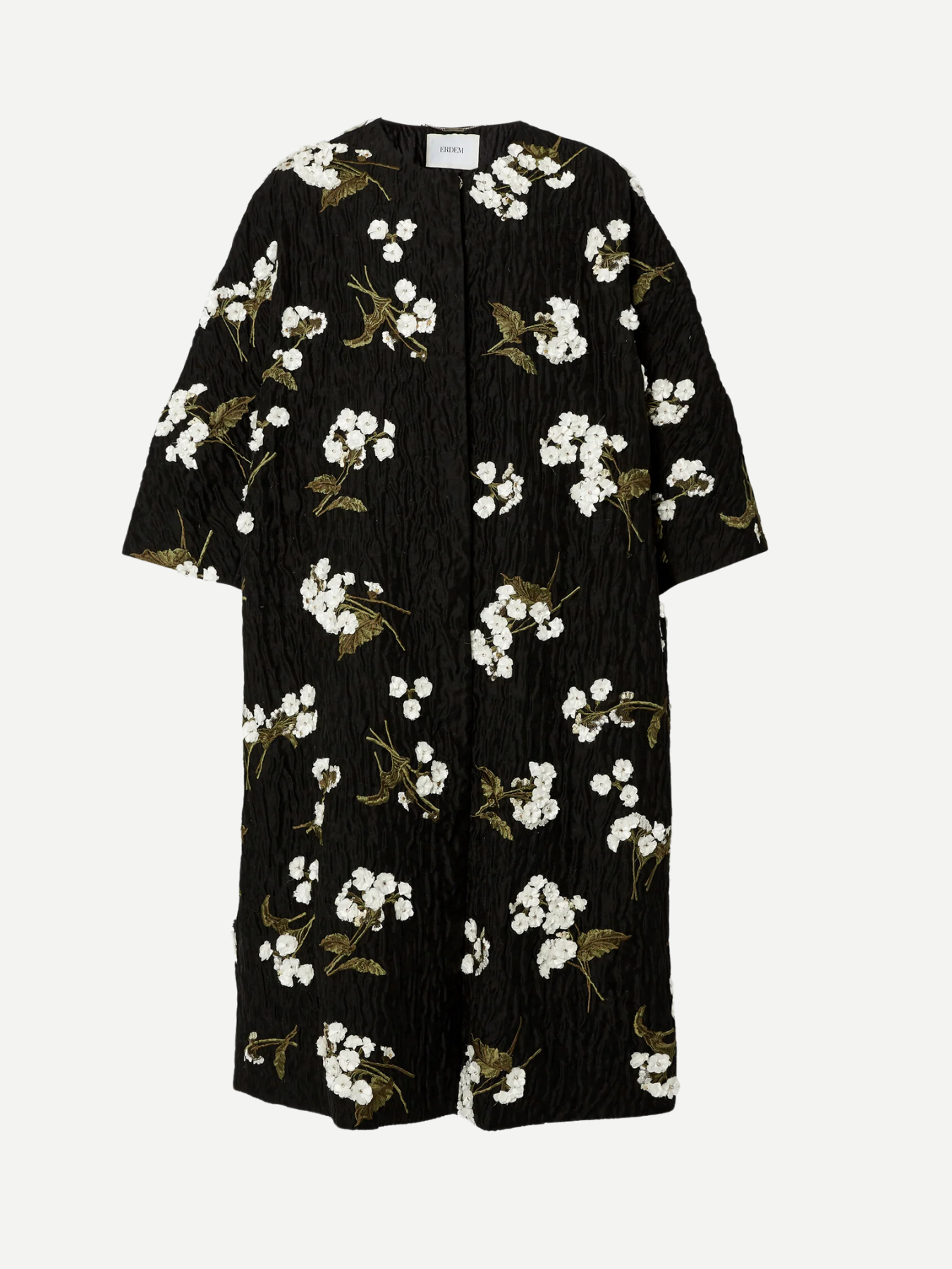 Erdem-Evening Coat - Black-Coats-M-Boboli-Vancouver-Canada