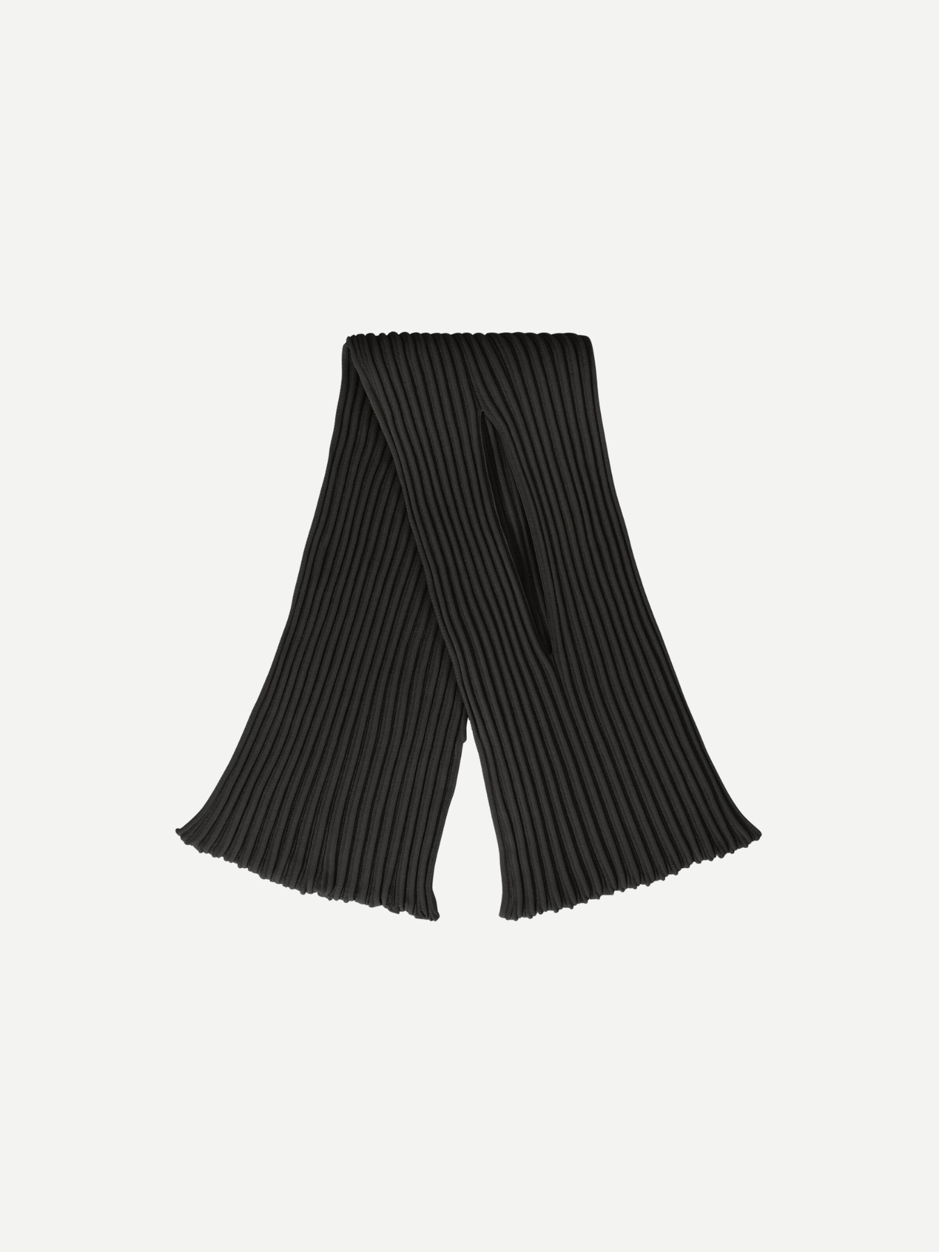 Issey Miyake-Stream Stole - Black-Tops-One Size-Boboli-Vancouver-Canada