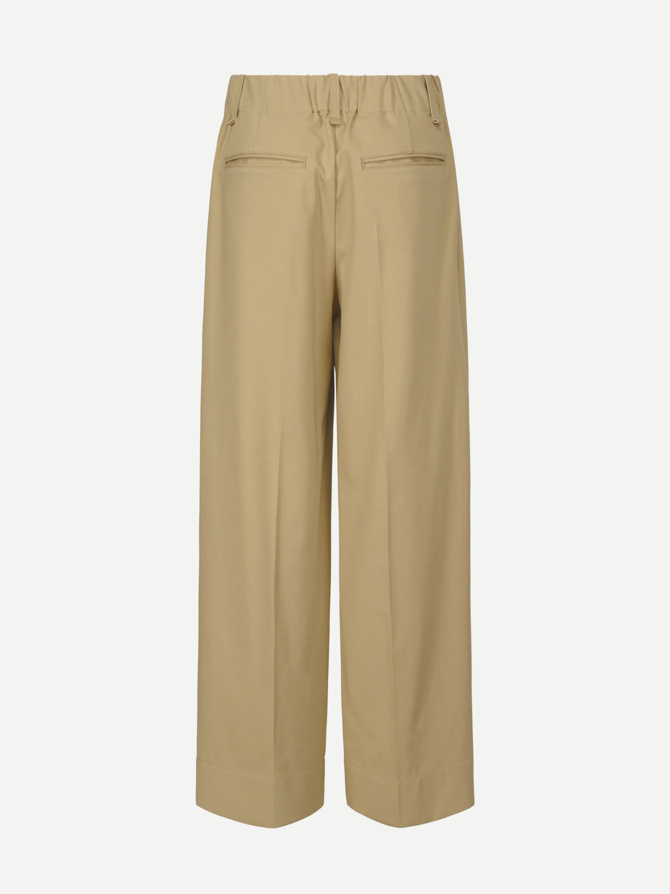 Issey Miyake-Simple Ensemble Pants - Ash Beige-Pants-Boboli-Vancouver-Canada