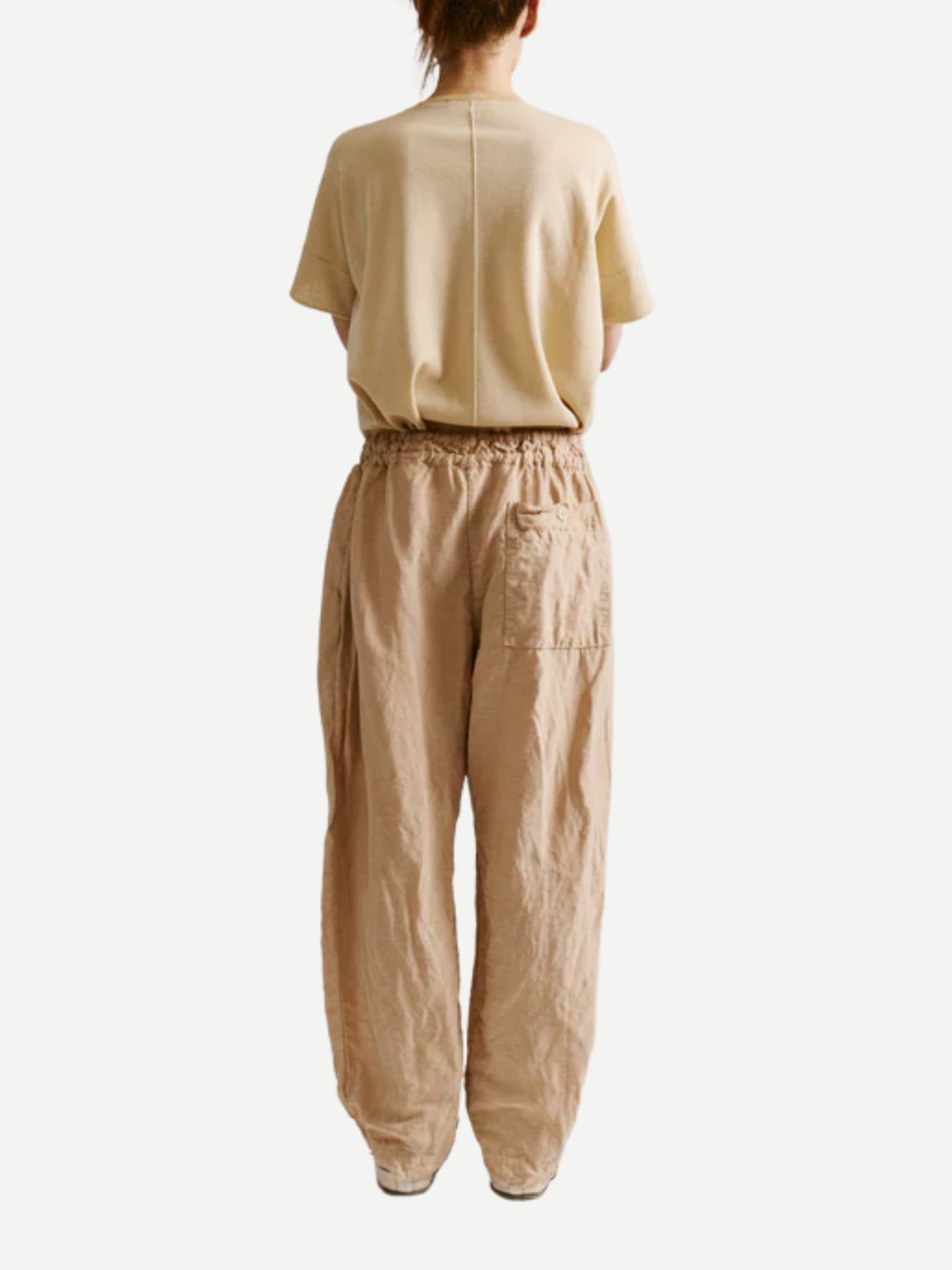 Casey Casey-Denmark Pant - Tuareg - Latte-Pants-Boboli-Vancouver-Canada