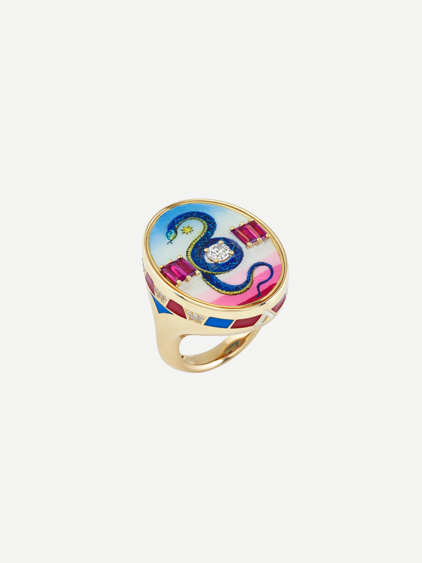 Francesca Villa-Snaking Beauty Ring-Jewellery-Boboli-Vancouver-Canada