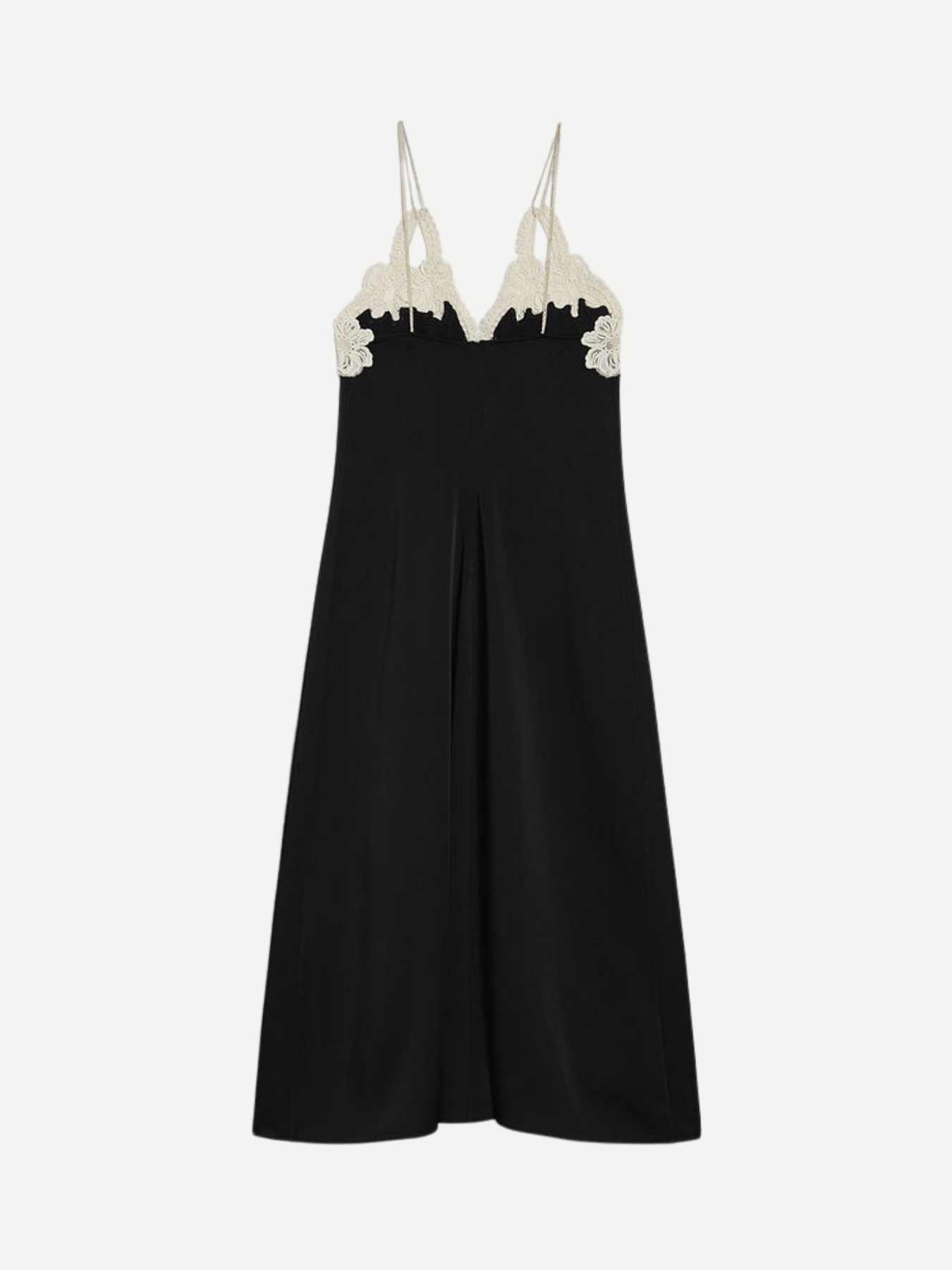 Jil Sander-Enverse Satin Dress - Black-Dresses-Boboli-Vancouver-Canada