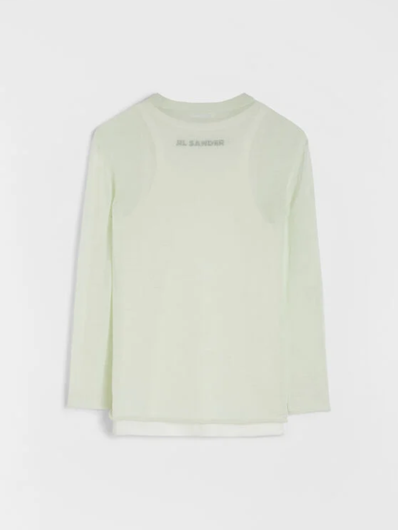 Jil Sander-L.S. Knit Jumper w/Tank - Mint-Sweaters-Boboli-Vancouver-Canada