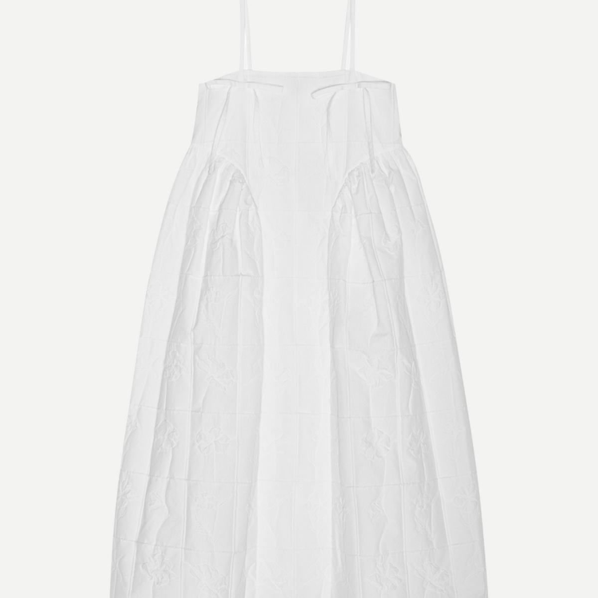 ワンピース Cecilie Bahnsen Dresses White Cecilie Bahnsen / セシリーバンセン | HAY DRESS ノースリーブ