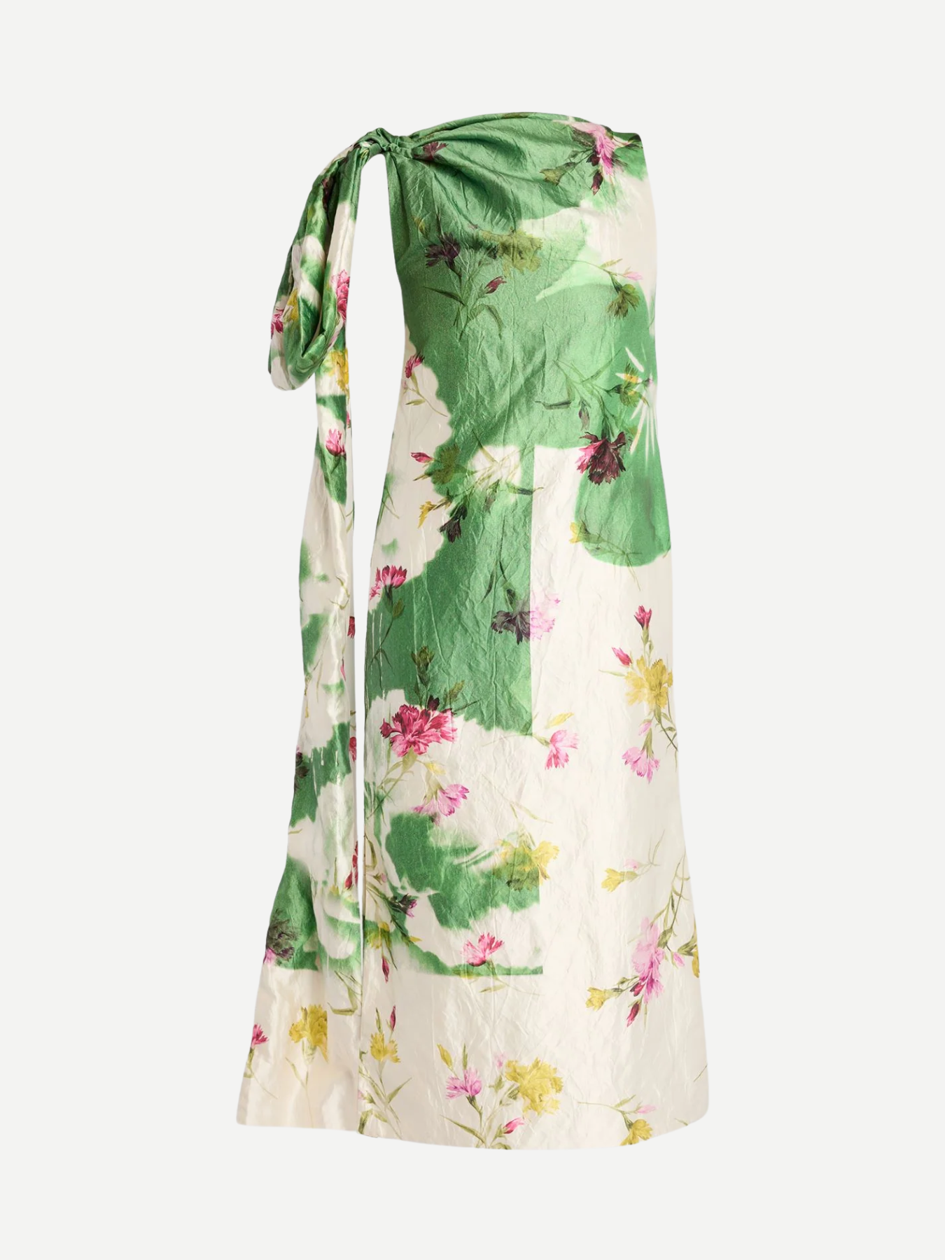 Erdem-Bow Drape Cocktail Dress - Clover-Dresses-Boboli-Vancouver-Canada
