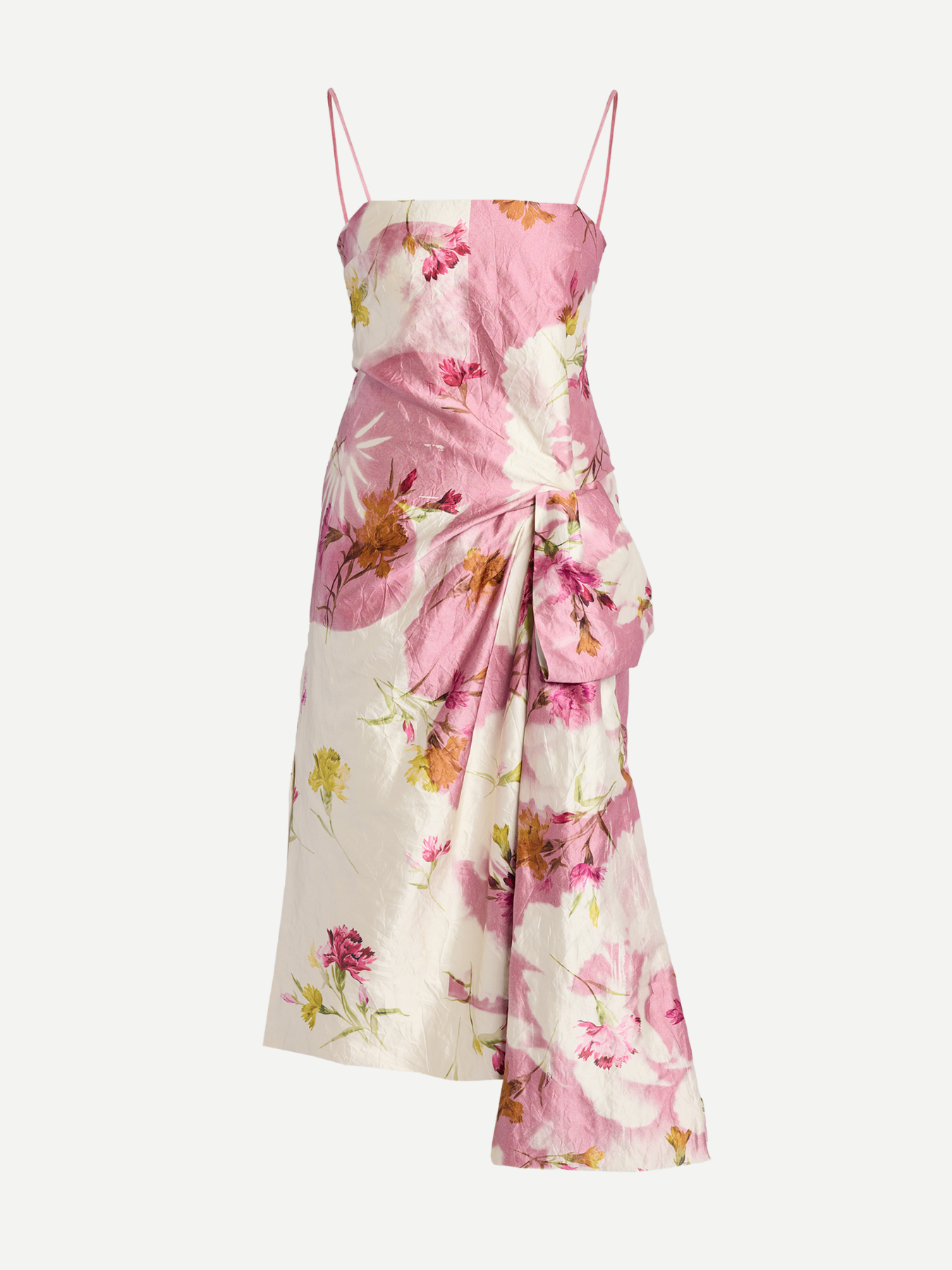 Erdem-Draped Cocktail Dress - Cinder Rose-Dresses-Boboli-Vancouver-Canada