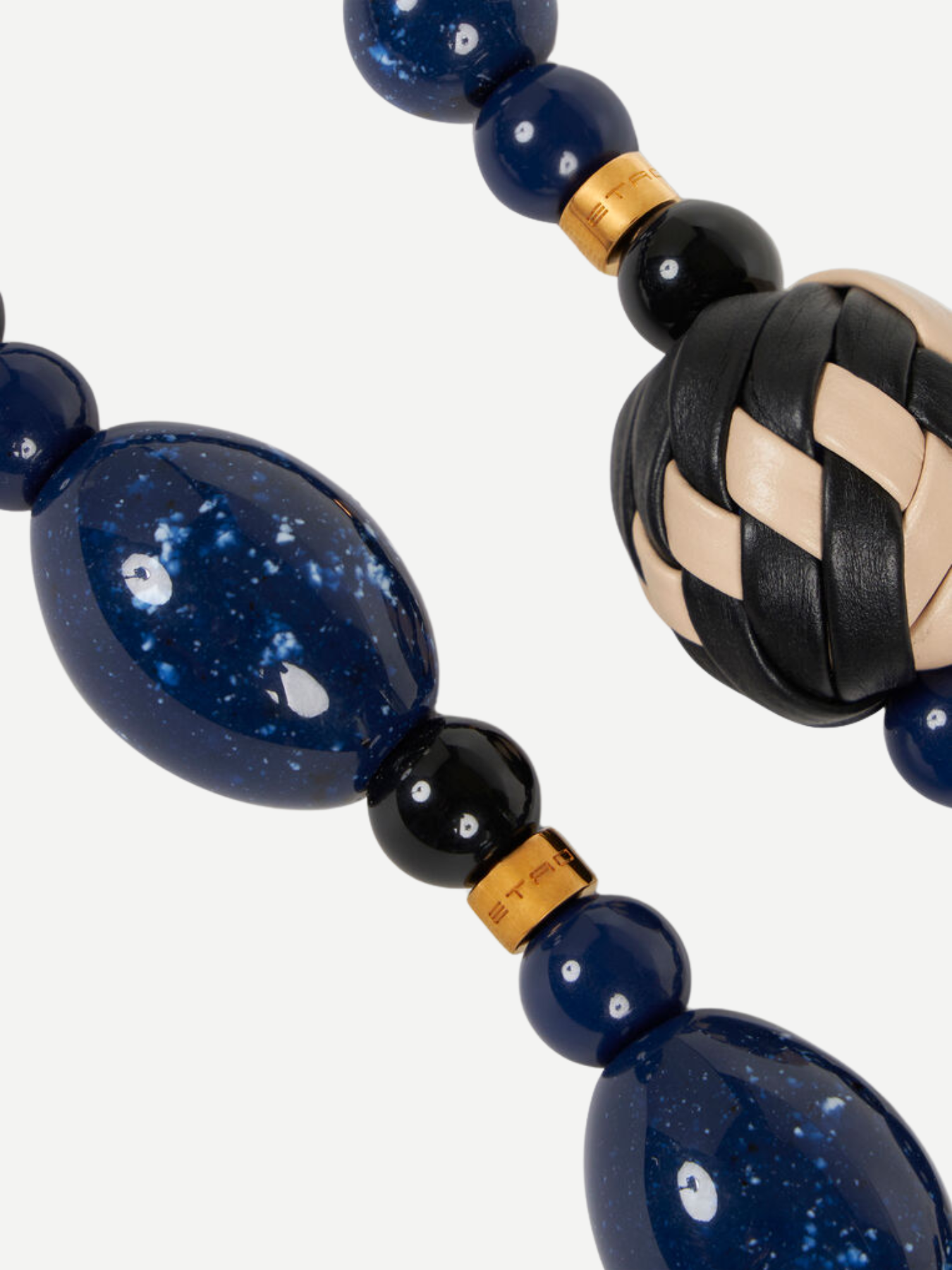 Etro-Bag Handle w/Marbles - Black-Accessories-Boboli-Vancouver-Canada
