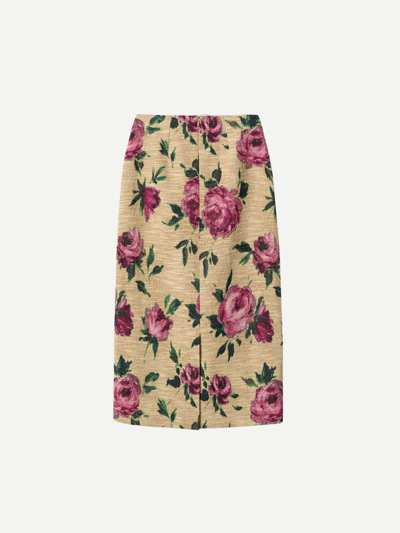 La DoubleJ-Pencil Skirt - Roses-Skirts-Boboli-Vancouver-Canada