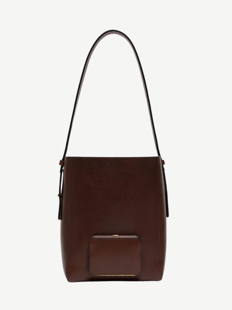 Lutz Morris-Parker M Soft Medium Shoulder - Chocolate Copper-Bags-One Size-Boboli-Vancouver-Canada