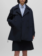 Aspesi-Scarlett Jacket - Navy Blue-Jackets-Boboli-Vancouver-Canada