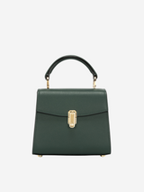 La Maison Moreau-Leather Sophie Micro Bag - Dark Green-Bags-One Size-Boboli-Vancouver-Canada