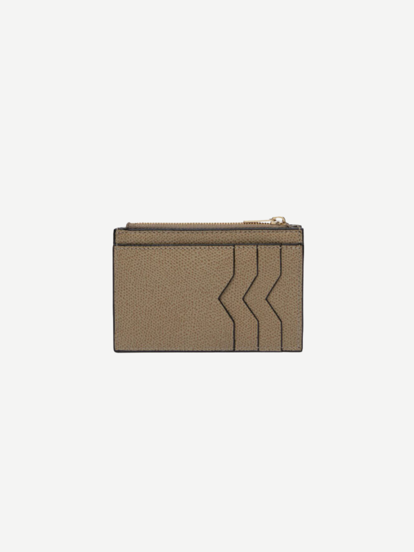 Card Holder 3CC w/Zip - Oyster