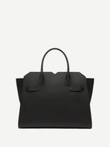 Milano Two Handles Medium Bag - Black