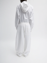 Tibi-Active Knit Winslow Pant - White-Pants-Boboli-Vancouver-Canada