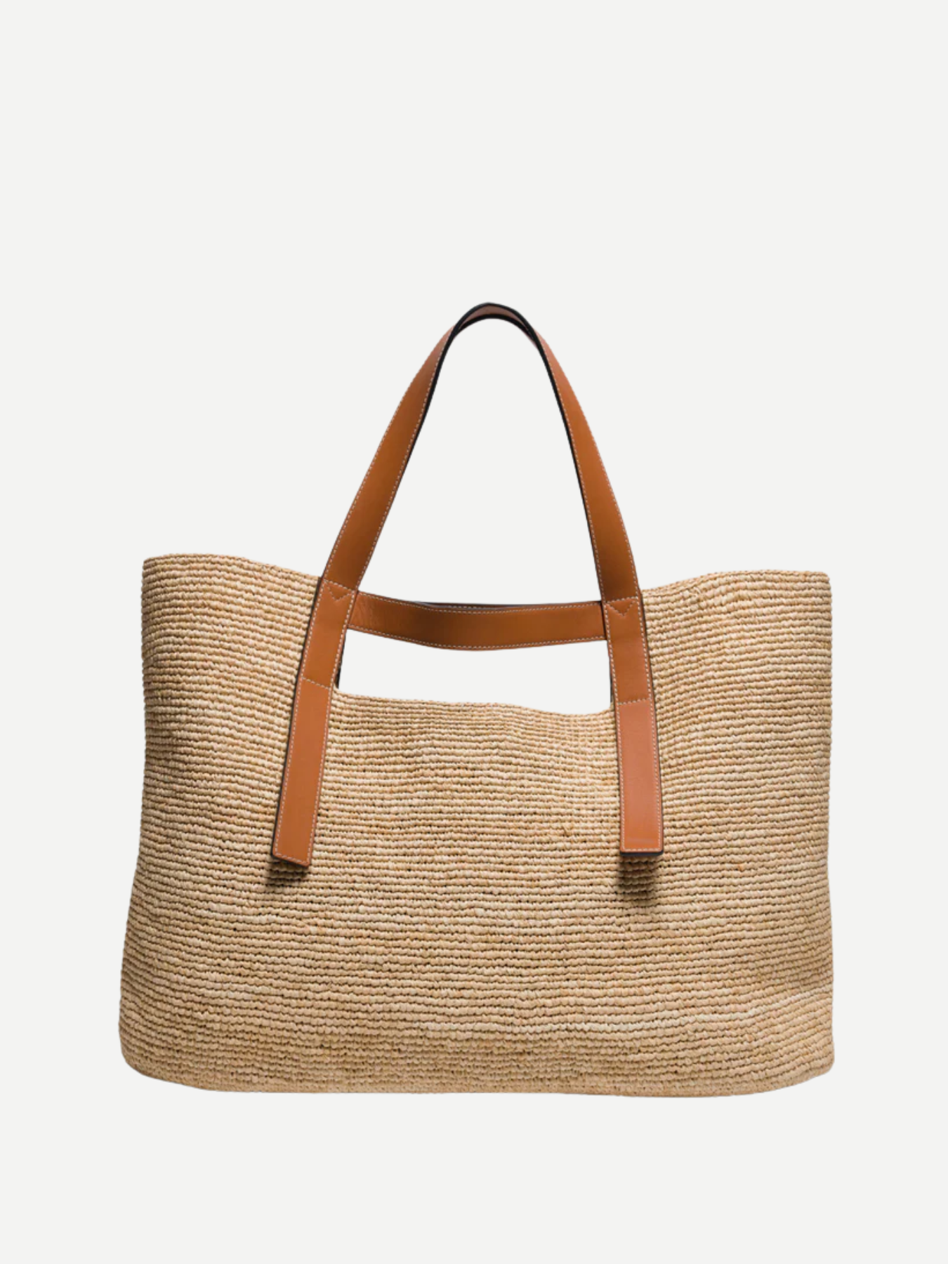 Lutz Morris-Salinas L Raffia Tote Bag - Raffia/Tan Monty/Gold-Bags-Boboli-Vancouver-Canada