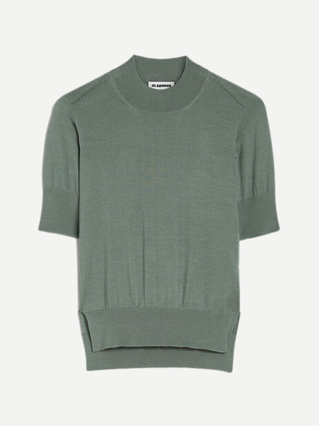 Jil Sander-S.S. Superfine Sweater - Powder Green-Sweaters-Boboli-Vancouver-Canada