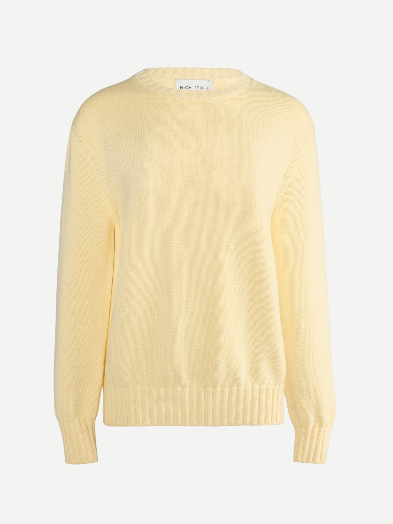High Sport-Jordan Sweater - Pale Yellow-Sweaters-Boboli-Vancouver-Canada