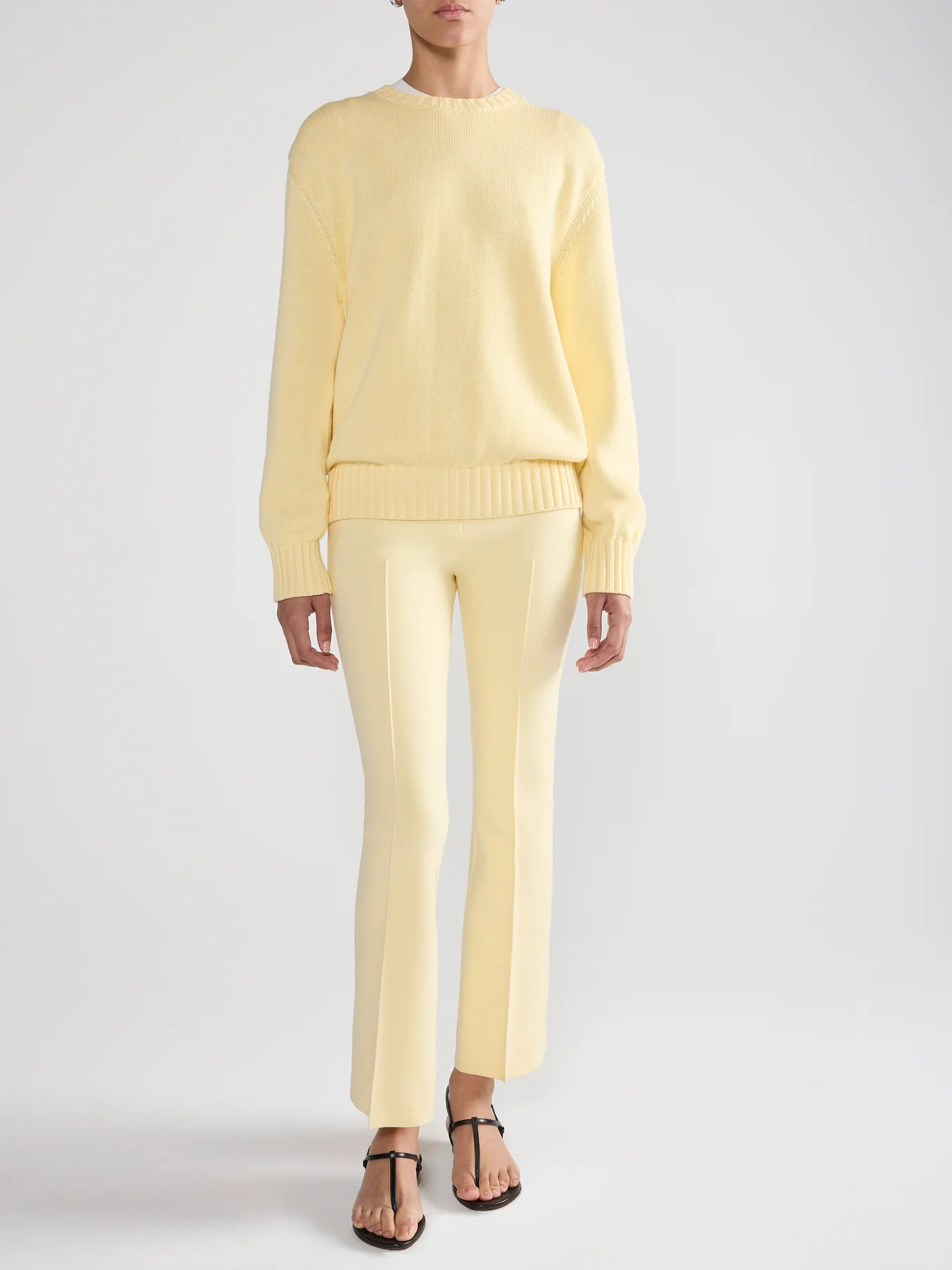 High Sport-Jordan Sweater - Pale Yellow-Sweaters-Boboli-Vancouver-Canada