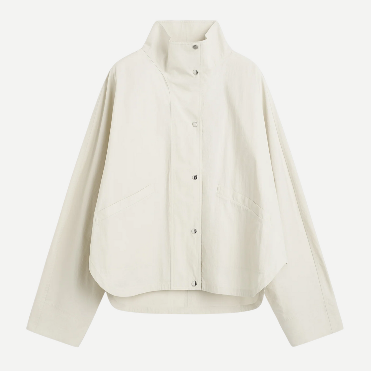 Plage parachute シャツ　ホワイト PEEL&LIFT parachute shirt パラシュートシャツ・ホワイト - tity