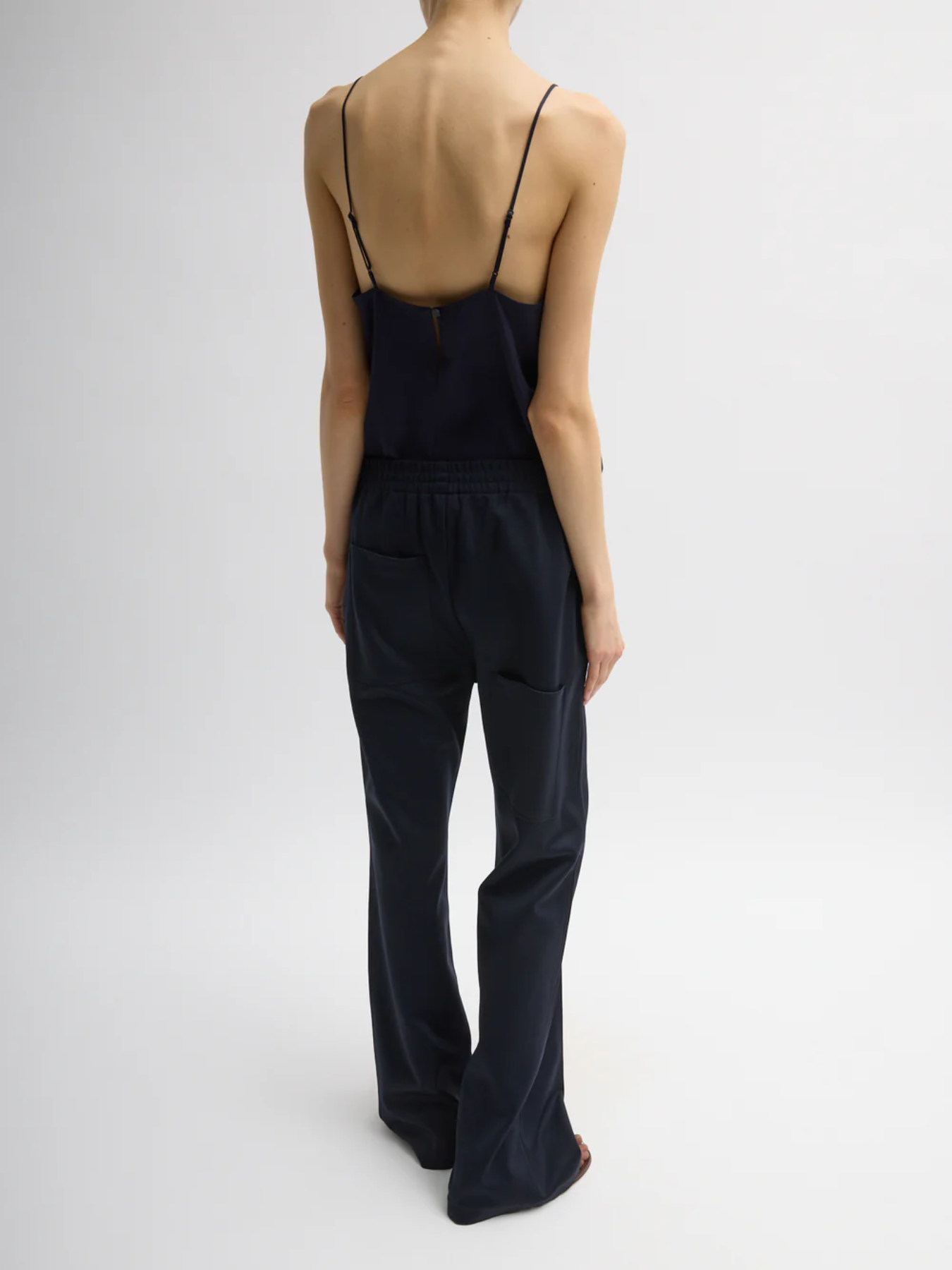 Tibi-Active Knit Scottie Jogger - Navy-Pants-Boboli-Vancouver-Canada