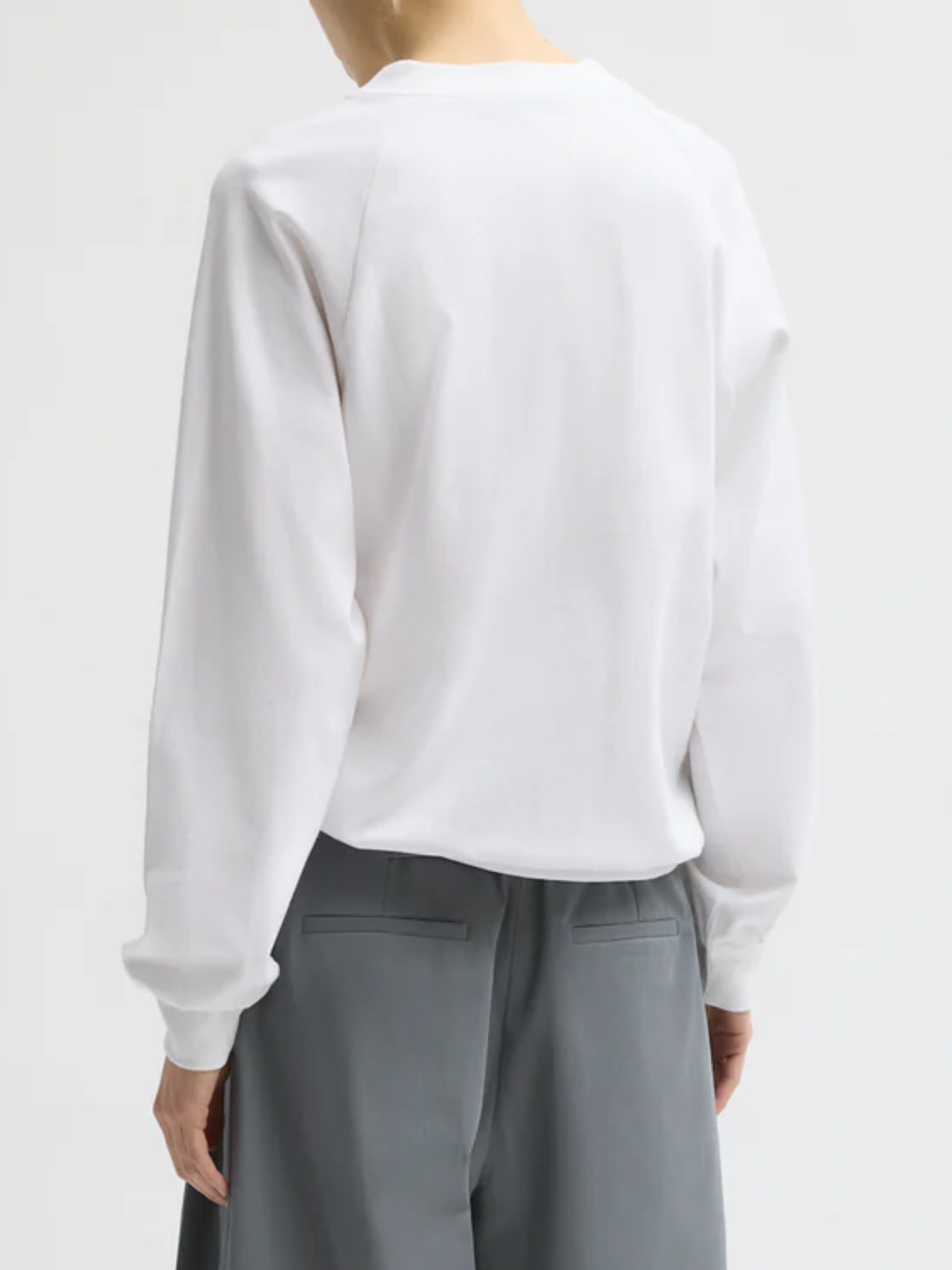 Perfect T Vintage Sweatshirt - White