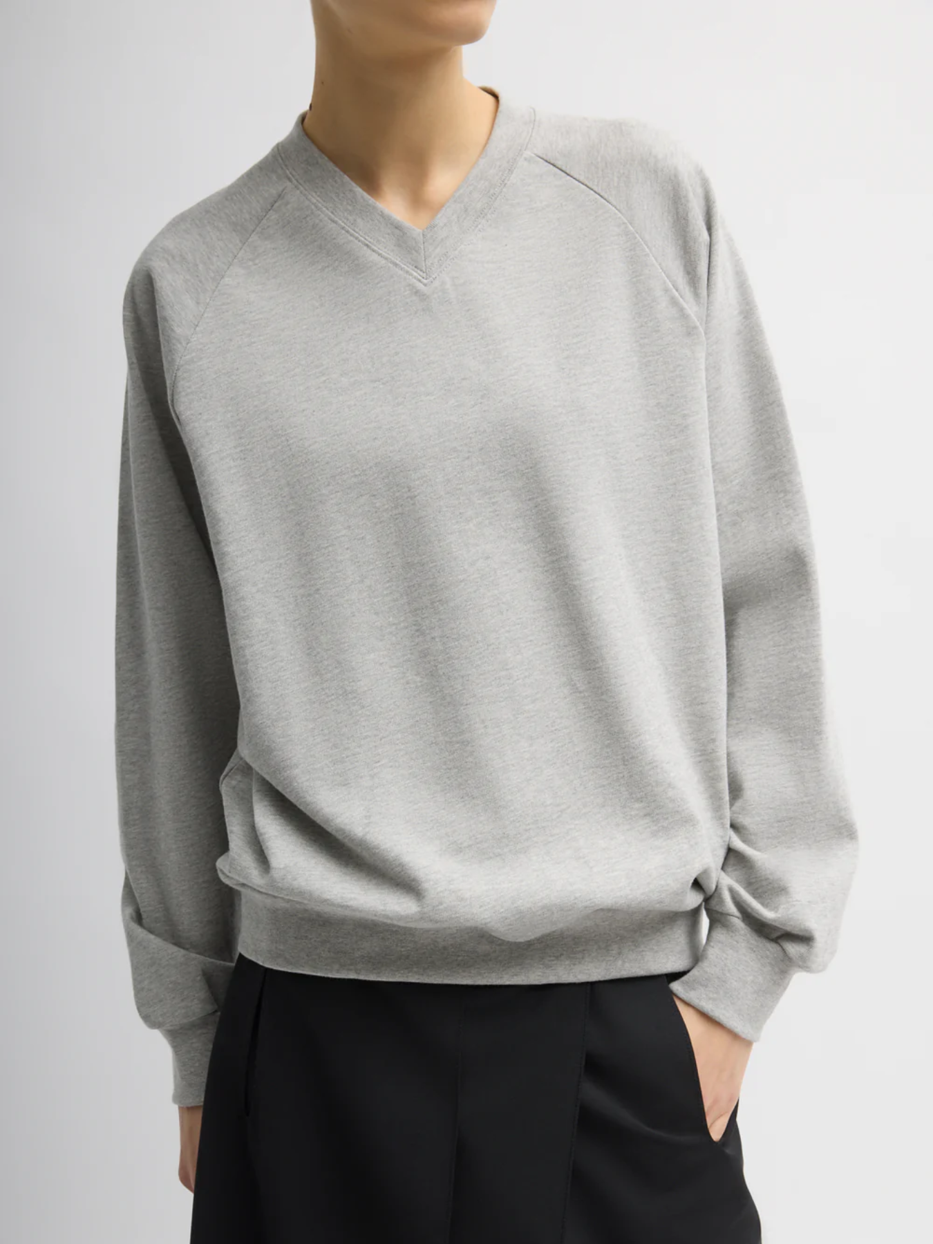 Perfect T Vintage Sweatshirt - Heather Grey