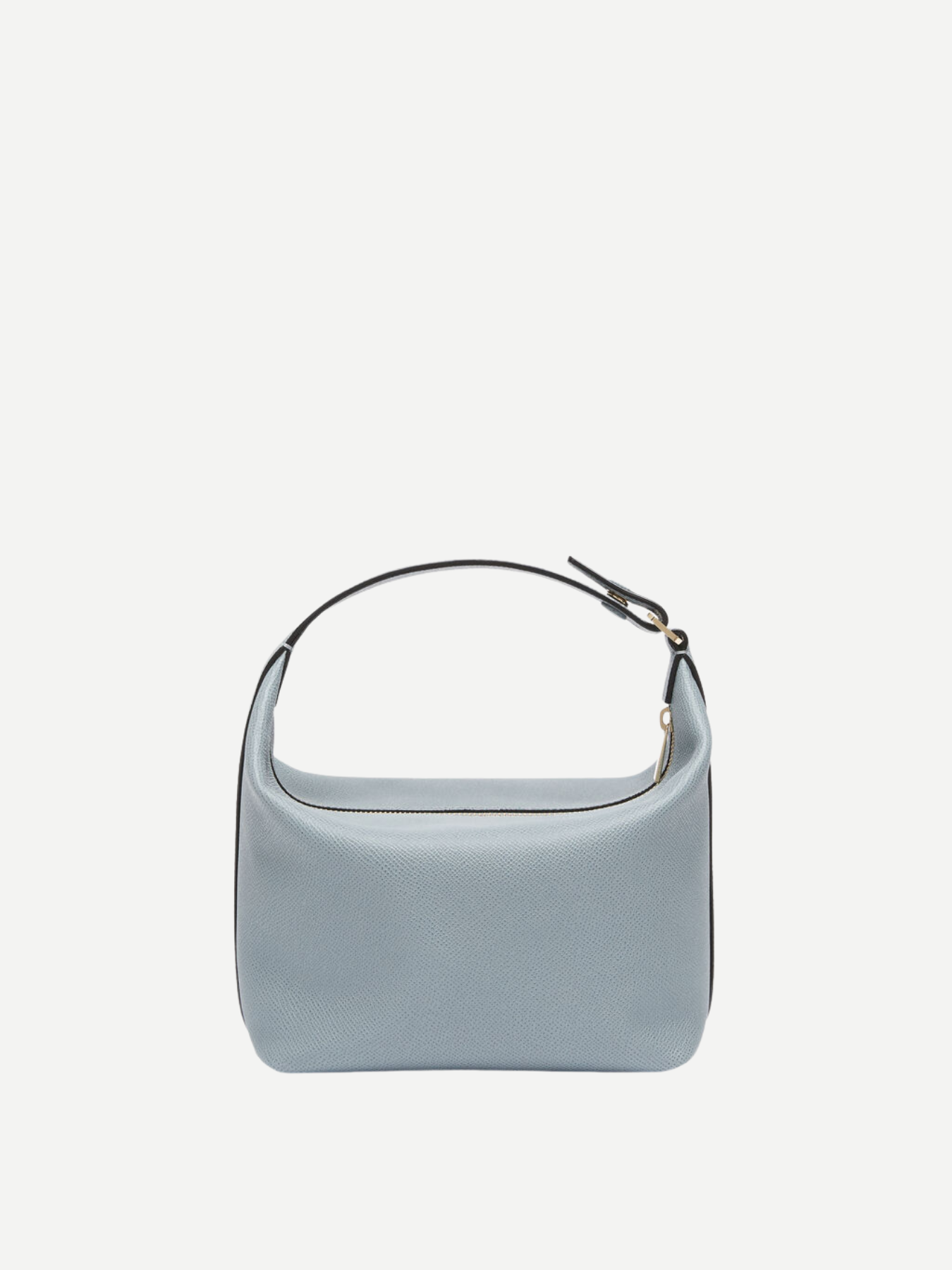 Valextra-Mochi Top Handle Mini Bag - Niagara Blue-Bags-Boboli-Vancouver-Canada
