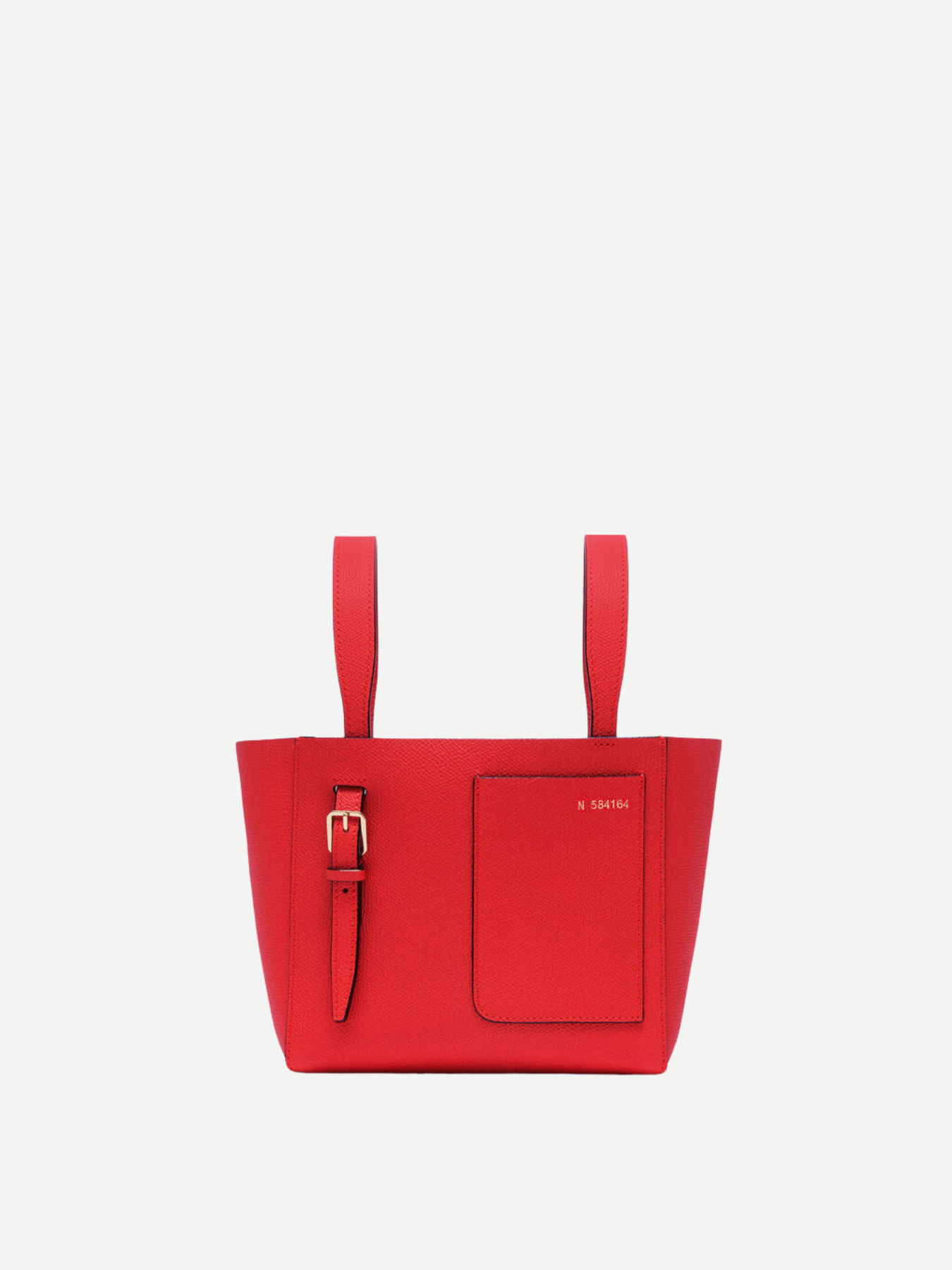 Valextra-Soft Bucket Micro Bag - Crimson-Bags-Boboli-Vancouver-Canada