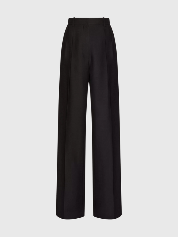 Crepe Couture Pants - Black