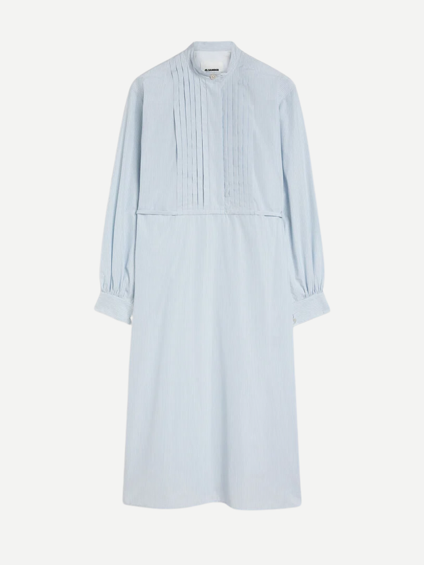 Jil Sander-Cotton Shirting Dress - Blue Fly Catcher-Dresses-Boboli-Vancouver-Canada