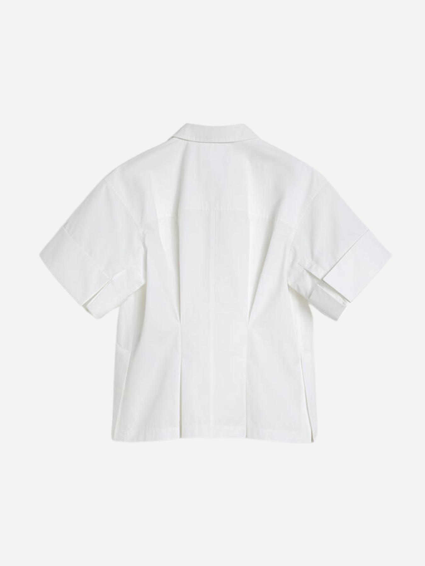 Jil Sander-Heavy Cotton Poplin Shirt - Optic White-Shirts-Boboli-Vancouver-Canada