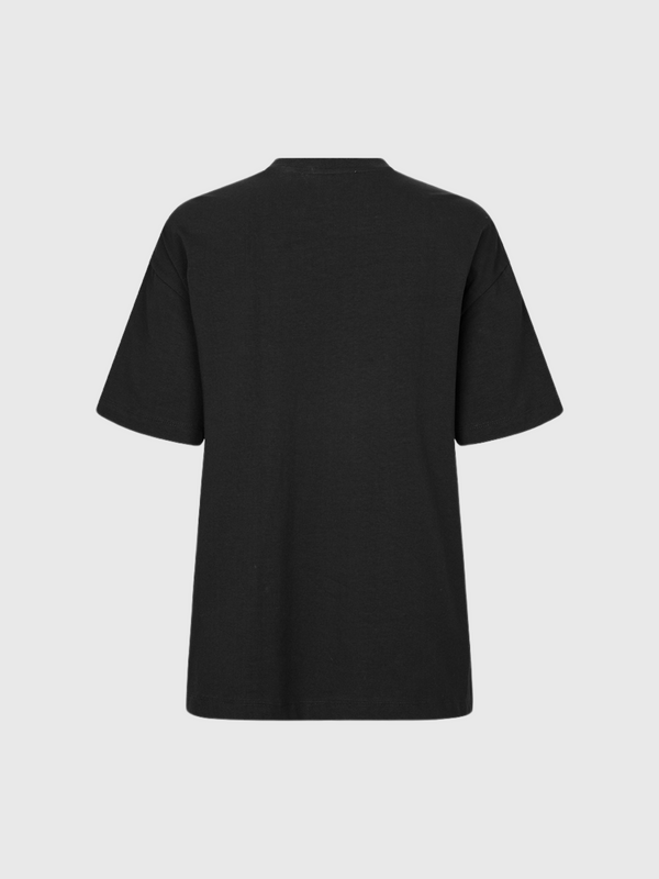 Cecilie Bahnsen-Goldie Jersey T-Shirt - Black-Shirts-Boboli-Vancouver-Canada