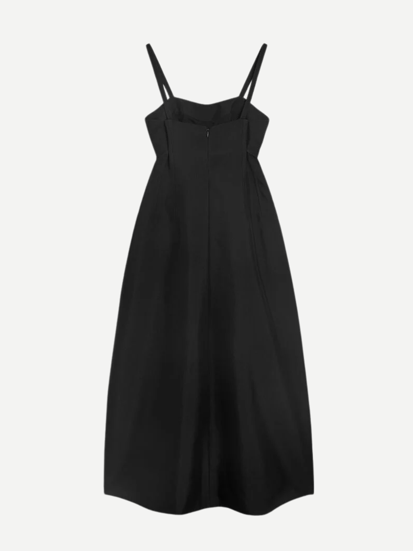 Jil Sander-Techno Gabardine Dress - Black-Dresses-Boboli-Vancouver-Canada