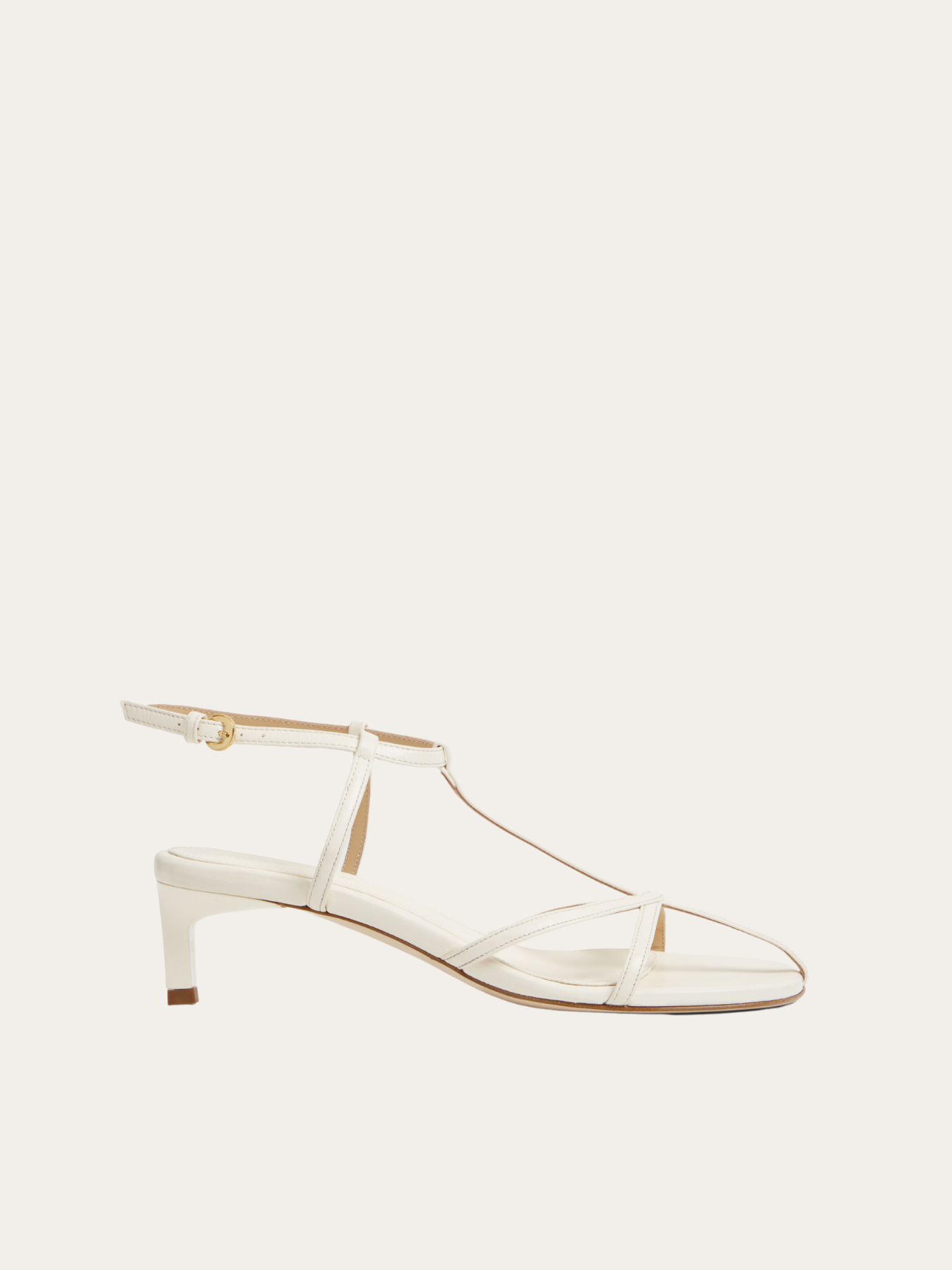 Dear Frances-Tee Sandal Leather - Crema-Shoes-Boboli-Vancouver-Canada