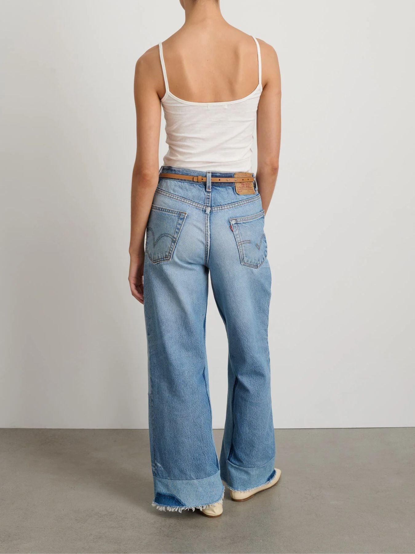 B Sides-Reworked Culotte - Vintage Indigo-Pants-Boboli-Vancouver-Canada