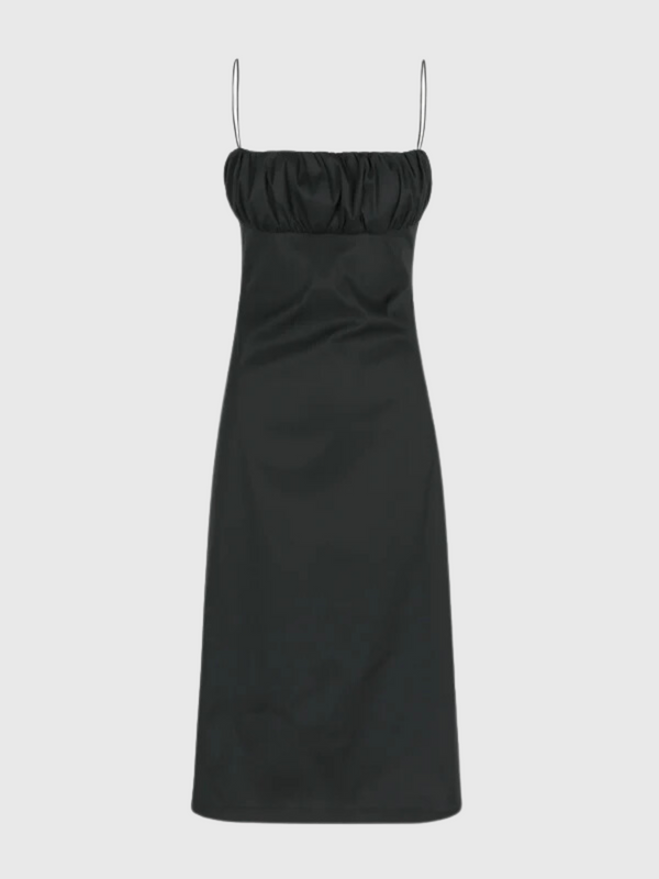 Bernadette-Dress Sofia - Black w/Daisy-Dresses-EU 36-Boboli-Vancouver-Canada