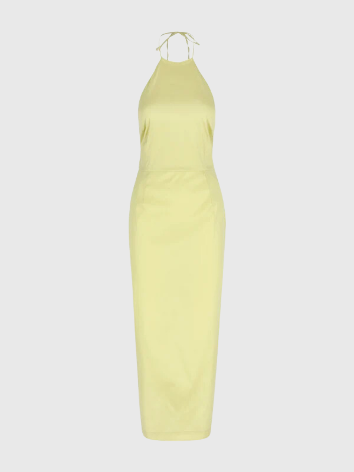 Bernadette-Midi Dress Delilah - Soft Yellow-Dresses-EU 36-Boboli-Vancouver-Canada