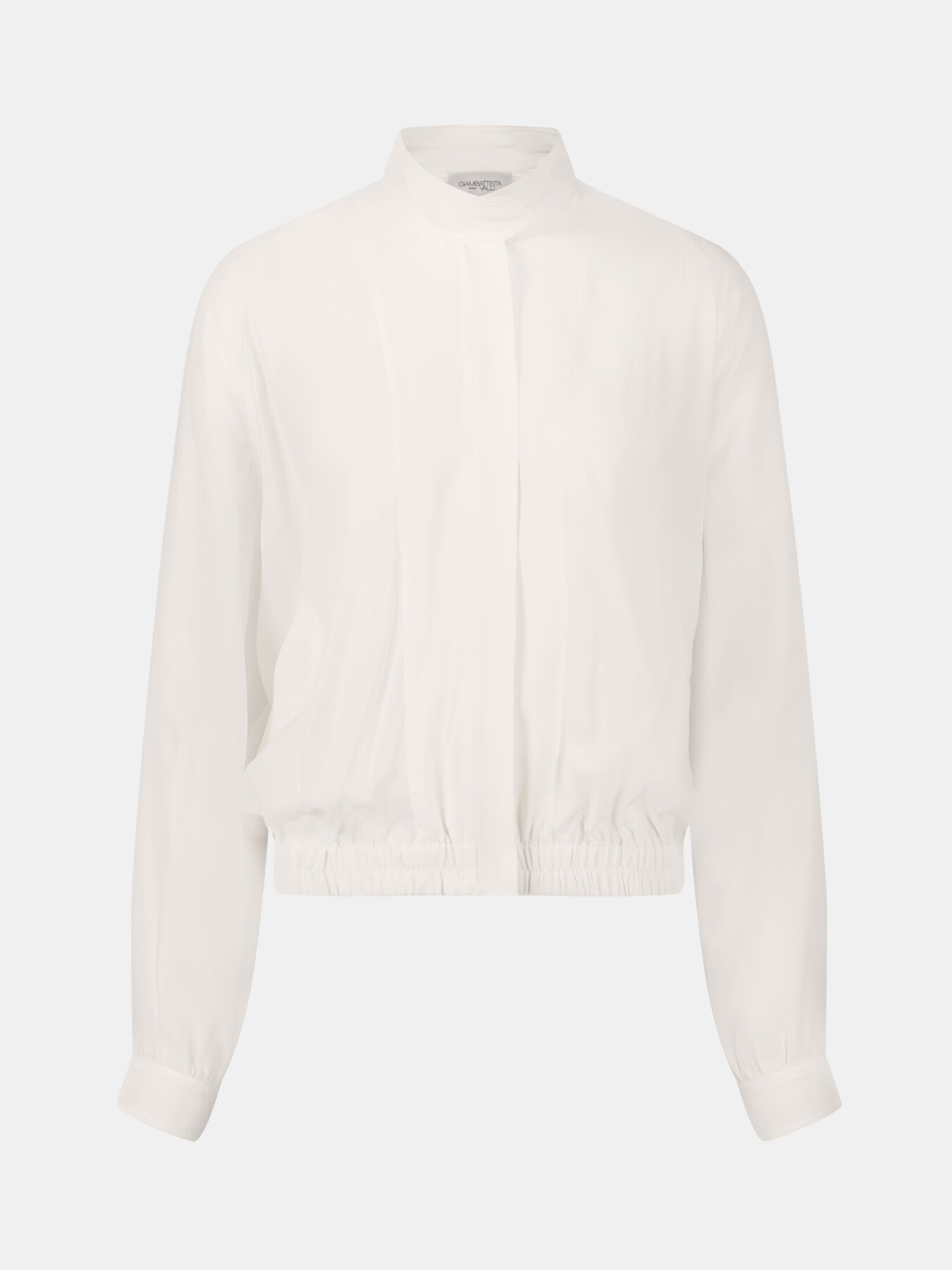 Giambattista Valli-Crepe De Chine Top - Ivory-Tops-IT 42-Boboli-Vancouver-Canada