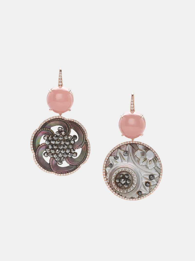 Francesca Villa-Chic Pink Earrings-Jewellery-One Size-Boboli-Vancouver-Canada