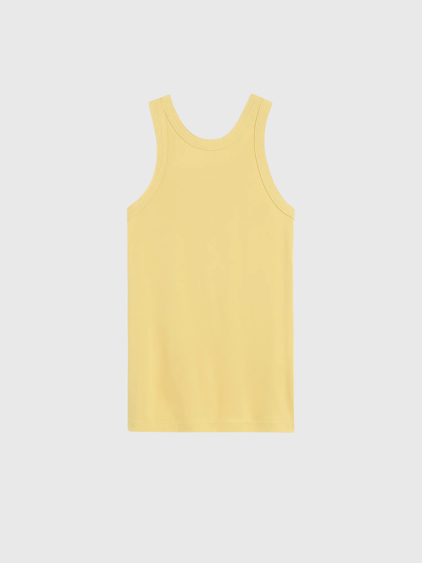 Totême-Fluid Jersey Tank - Cornsilk-Tops-XS-Boboli-Vancouver-Canada