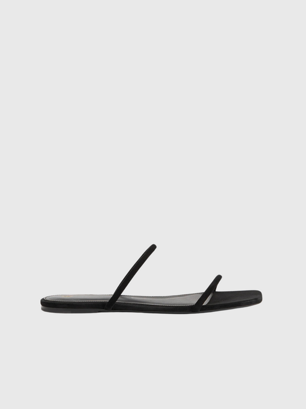 Totême-The Minimalist Slide - Black-Shoes-EU 36-Boboli-Vancouver-Canada