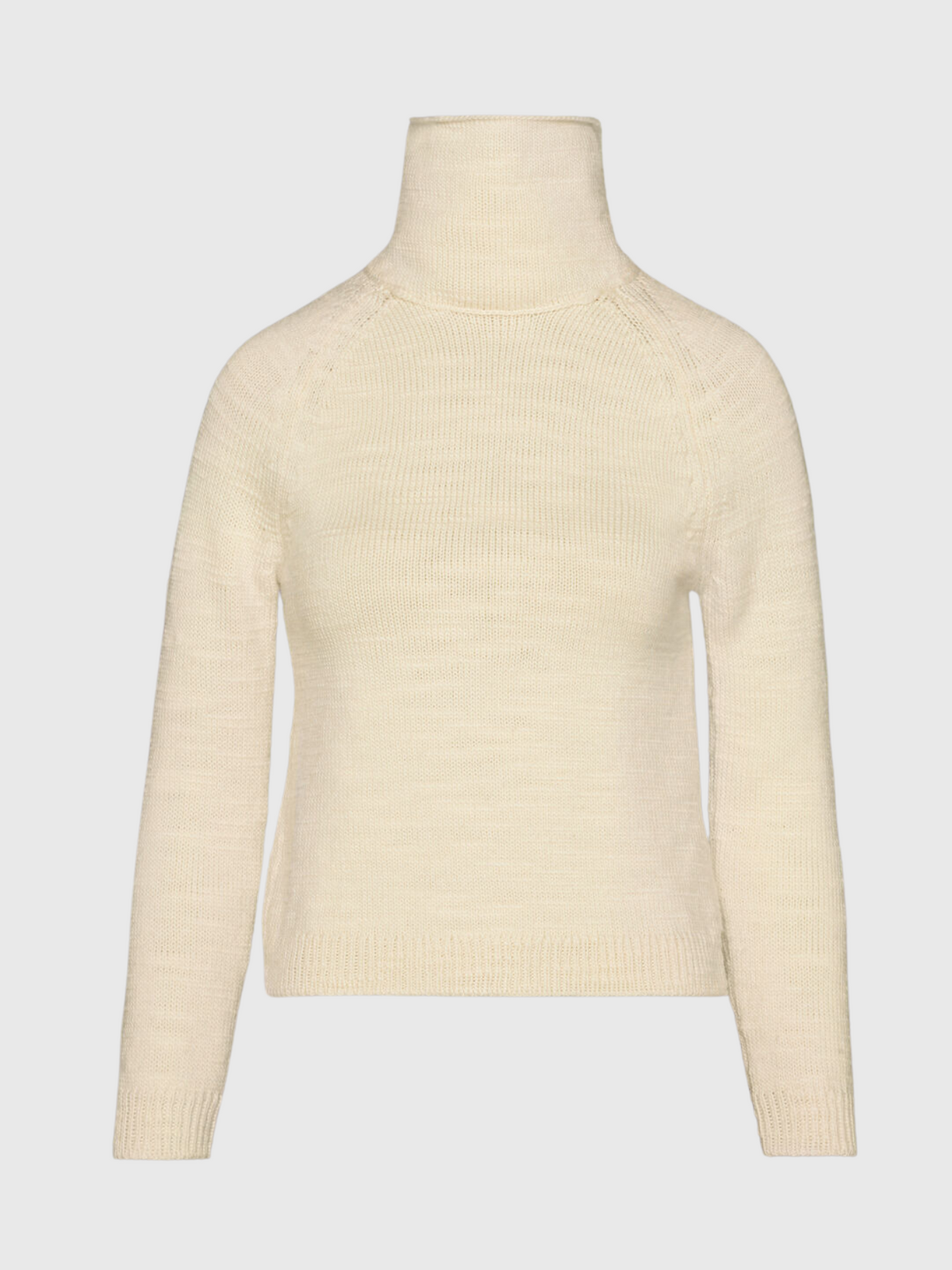 High neck sweater white hotsell