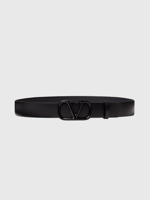 VLogo Signature Belt - Black