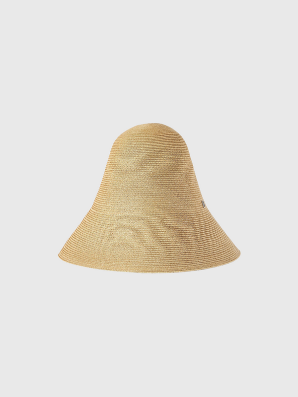 Totême-Woven Paper-Blend Straw Hat - Creme-Hats-One Size-Boboli-Vancouver-Canada