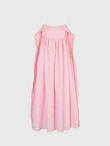 Cecilie Bahnsen-Susa Dress - Pink-Dresses-UK 08-Boboli-Vancouver-Canada