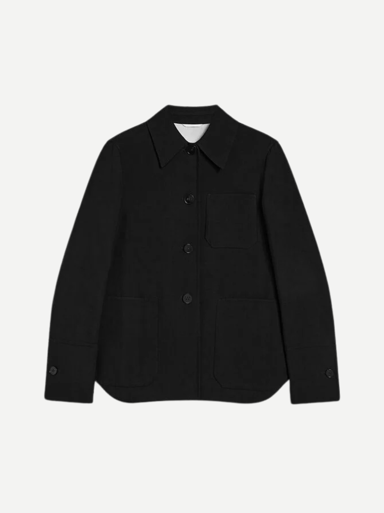 Jil Sander-Jacket - Black-Jackets-Boboli-Vancouver-Canada