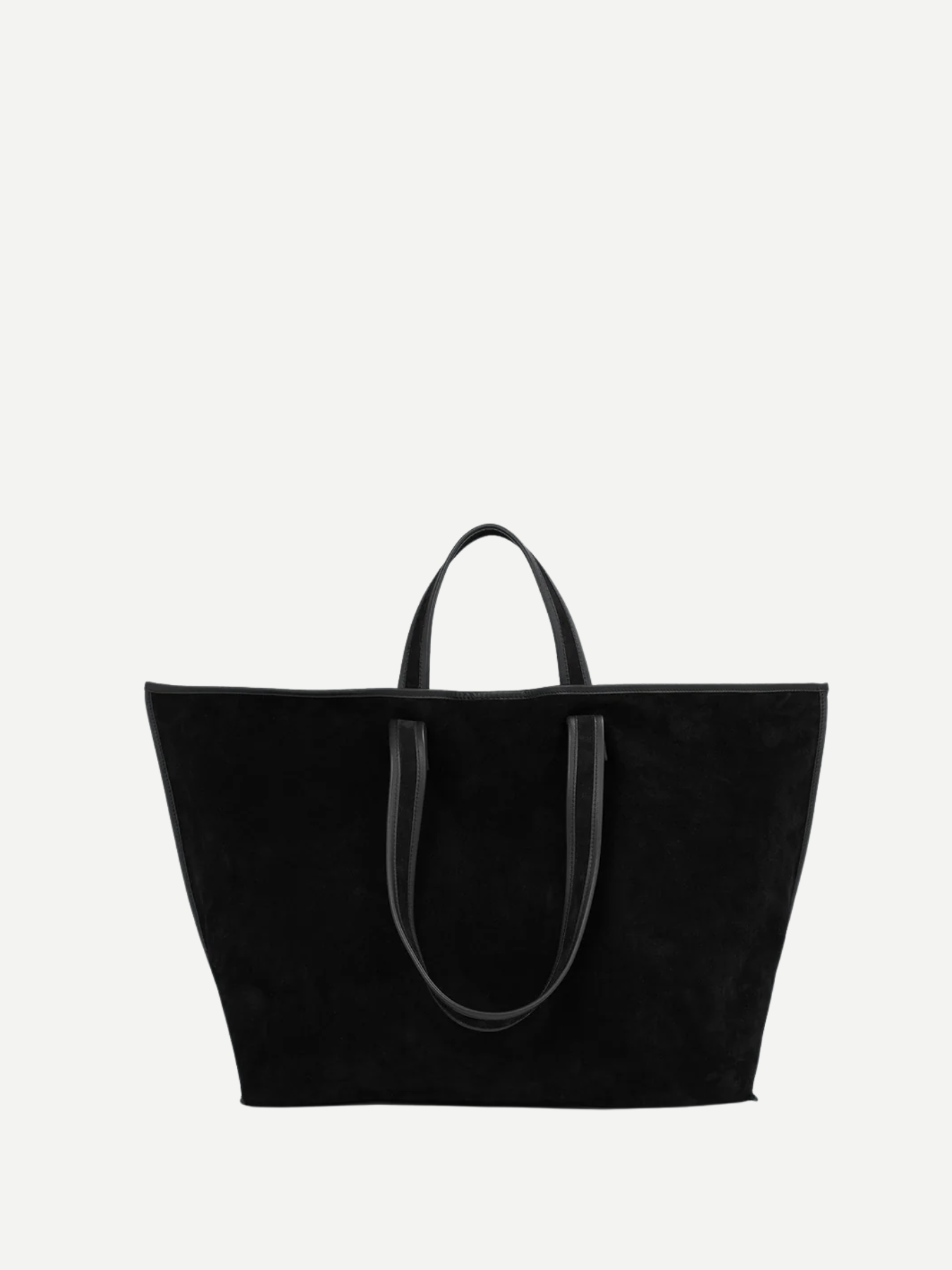 Kassl Editions-Tote Suede - Black-Bags-Boboli-Vancouver-Canada